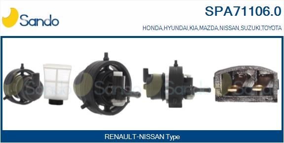 SANDO SHL72019.1 Hazard Light Switch ECOSPORT 1.5 TDCi EcoBlue 4x4 125 PS Diesel 2022