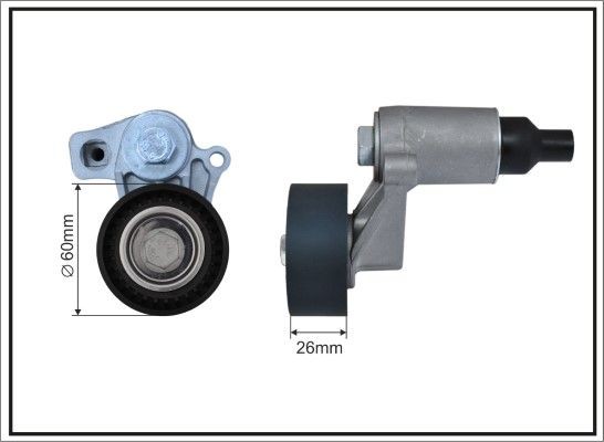 CAFFARO Tensioner Lever, v-ribbed belt Article number: 100399SP cheaply