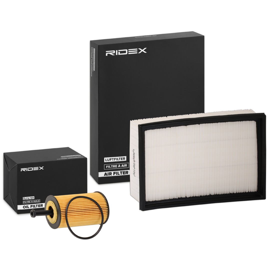 RIDEX Filter-komplekt Artikli number: 4055F1190 soodsalt
