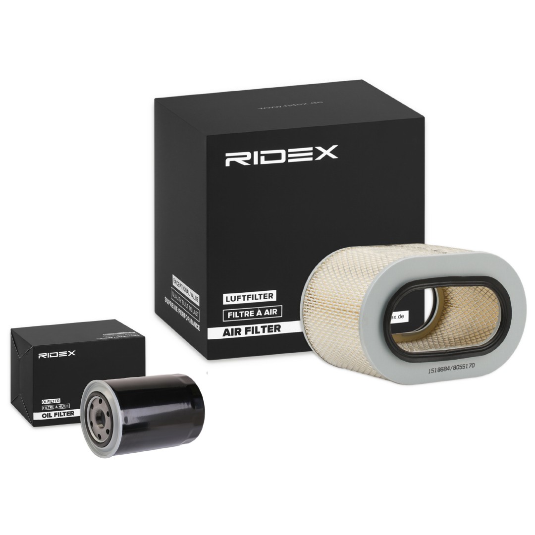 RIDEX Filter-komplekt Artikli number: 4055F1381 soodsalt