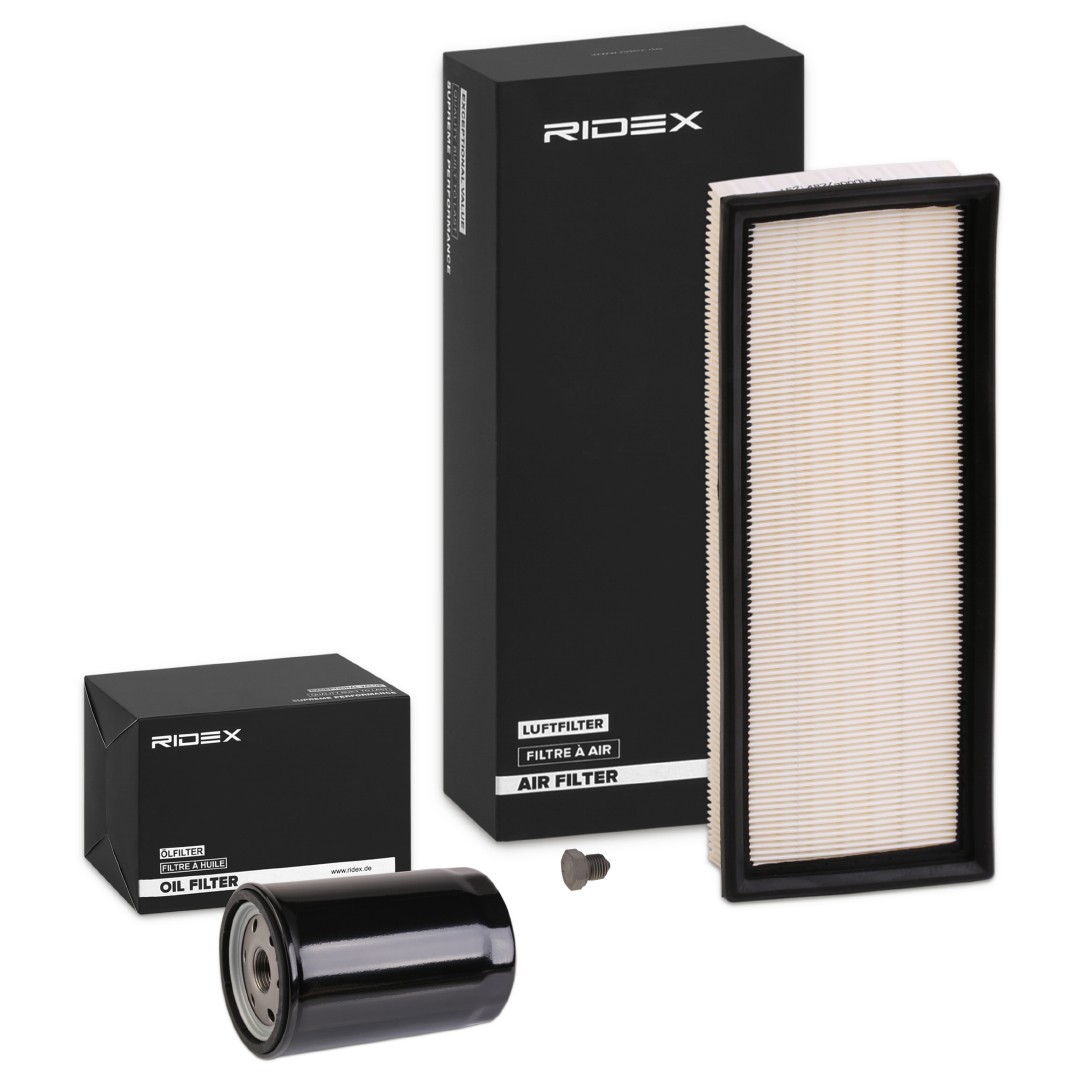 RIDEX Filter kit Article number: 4055F1653 cheaply