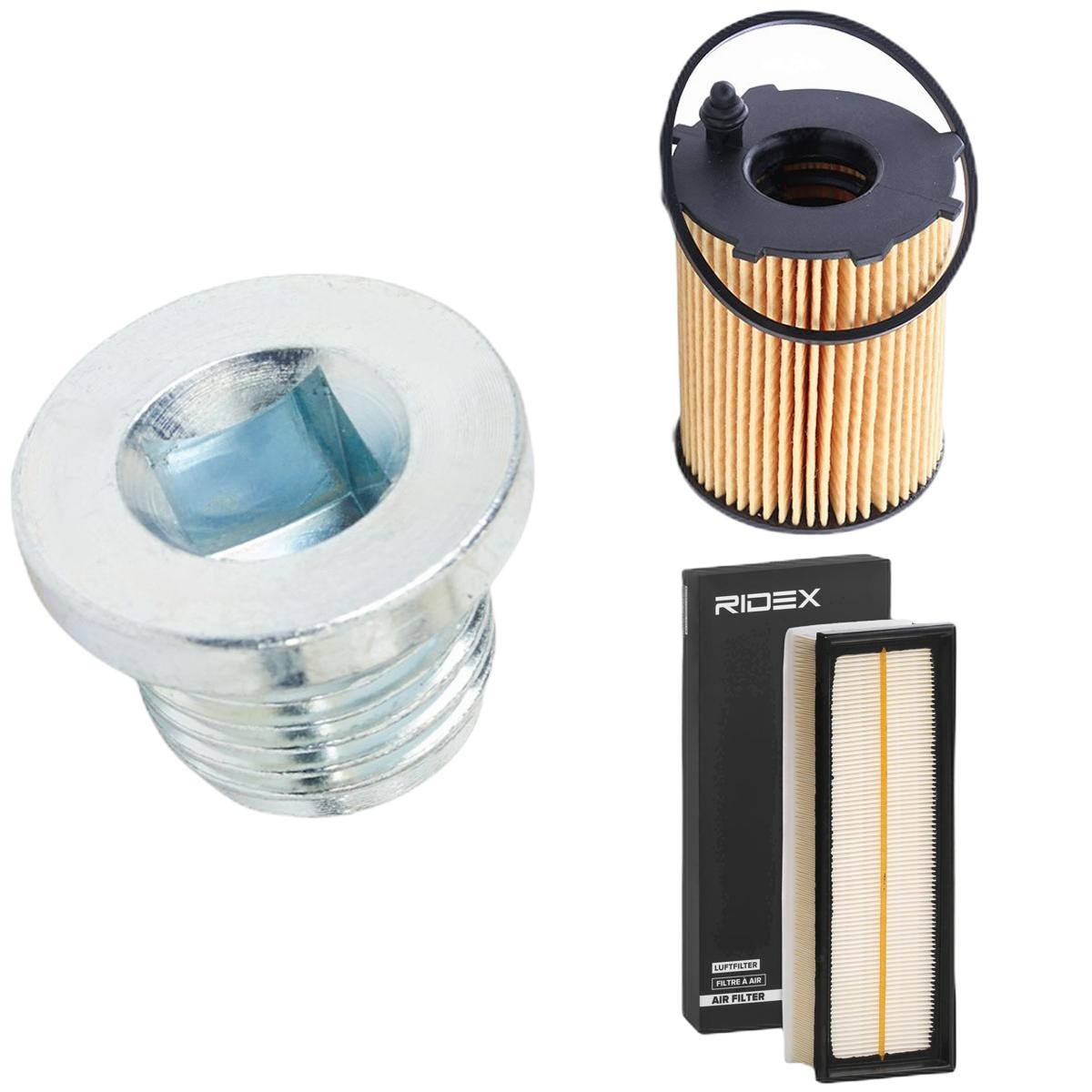 RIDEX Filter kit Article number: 4055F1717 cheaply