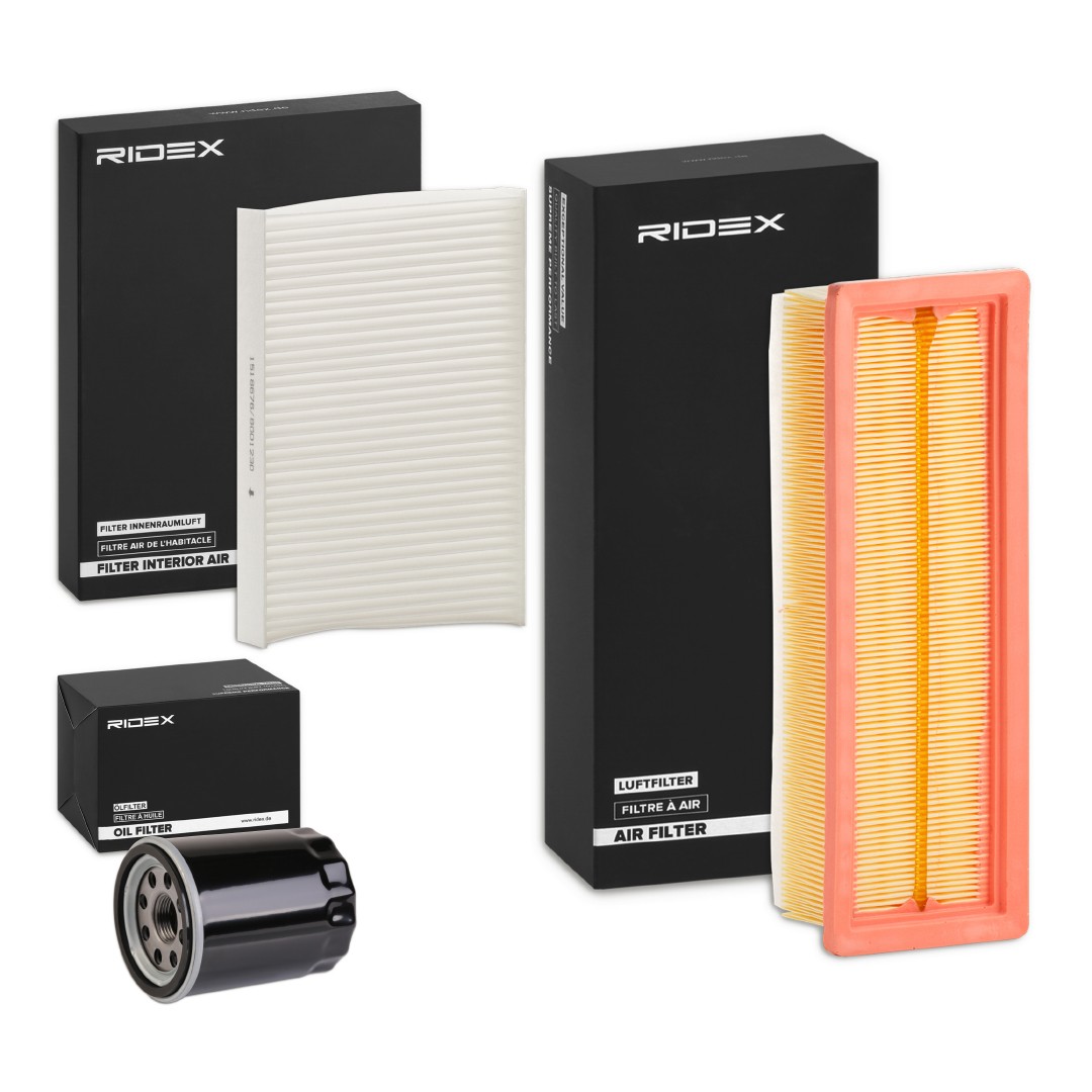 RIDEX Filter kit Varenummer: 4055F3025 billige