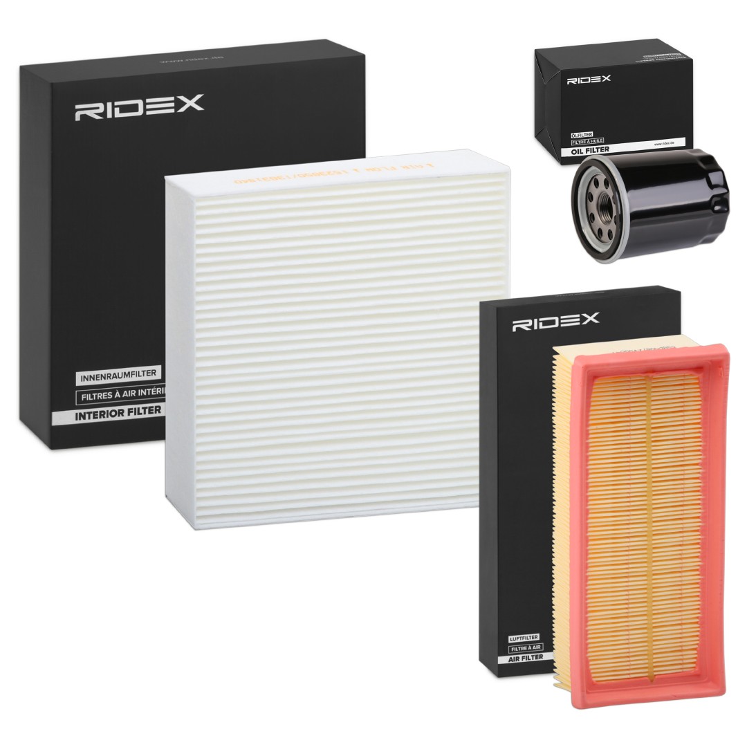 RIDEX Filter kit Article number: 4055F3046 cheaply