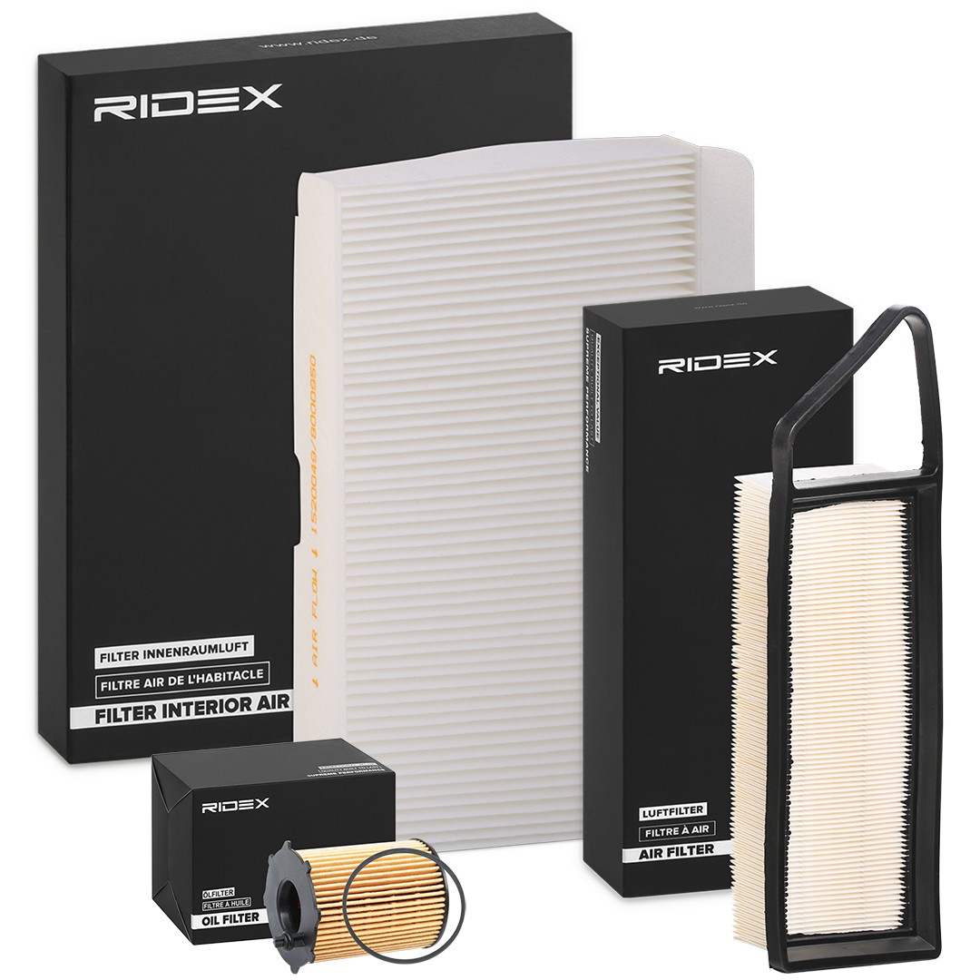 RIDEX Filter kit Varenummer: 4055F3087 billige