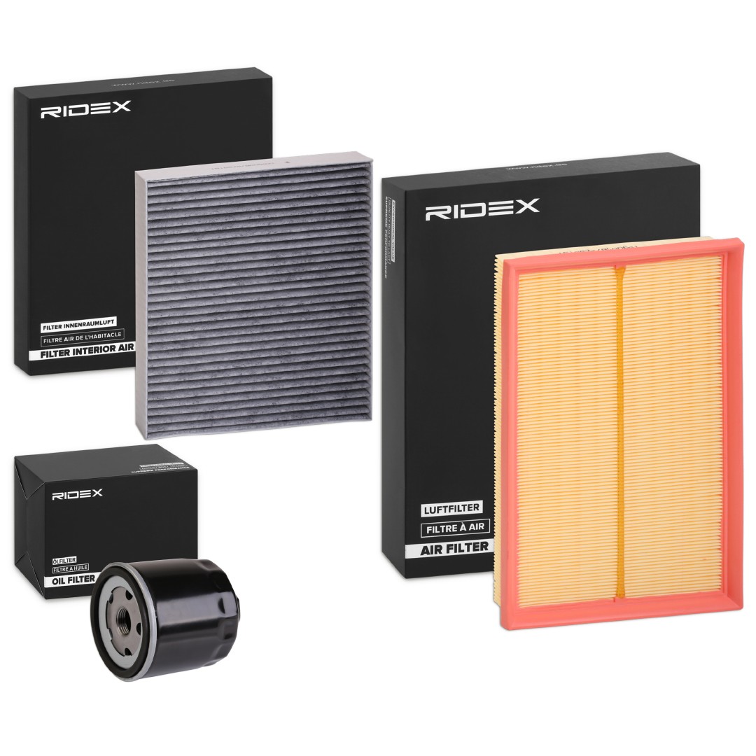 RIDEX Filter kit Varenummer: 4055F3213 billige