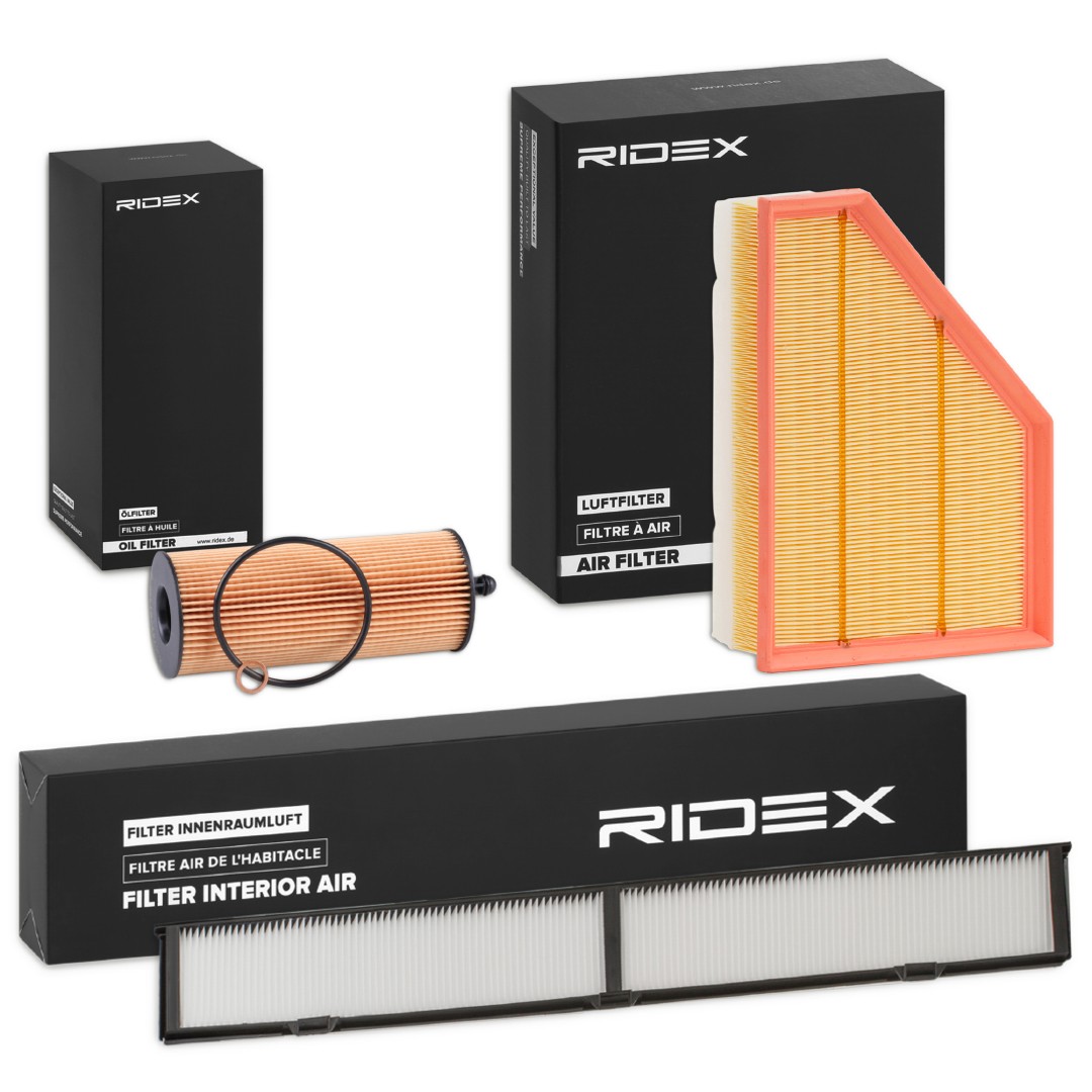 RIDEX Filter kit Varenummer: 4055F3376 billige
