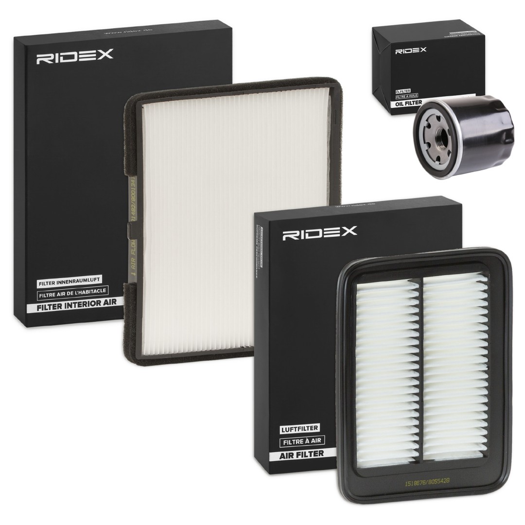 RIDEX Filter kit Article number: 4055F3393 cheaply