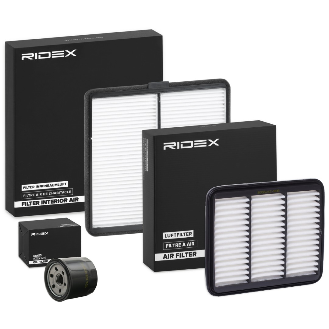 RIDEX Filter kit Article number: 4055F3631 cheaply