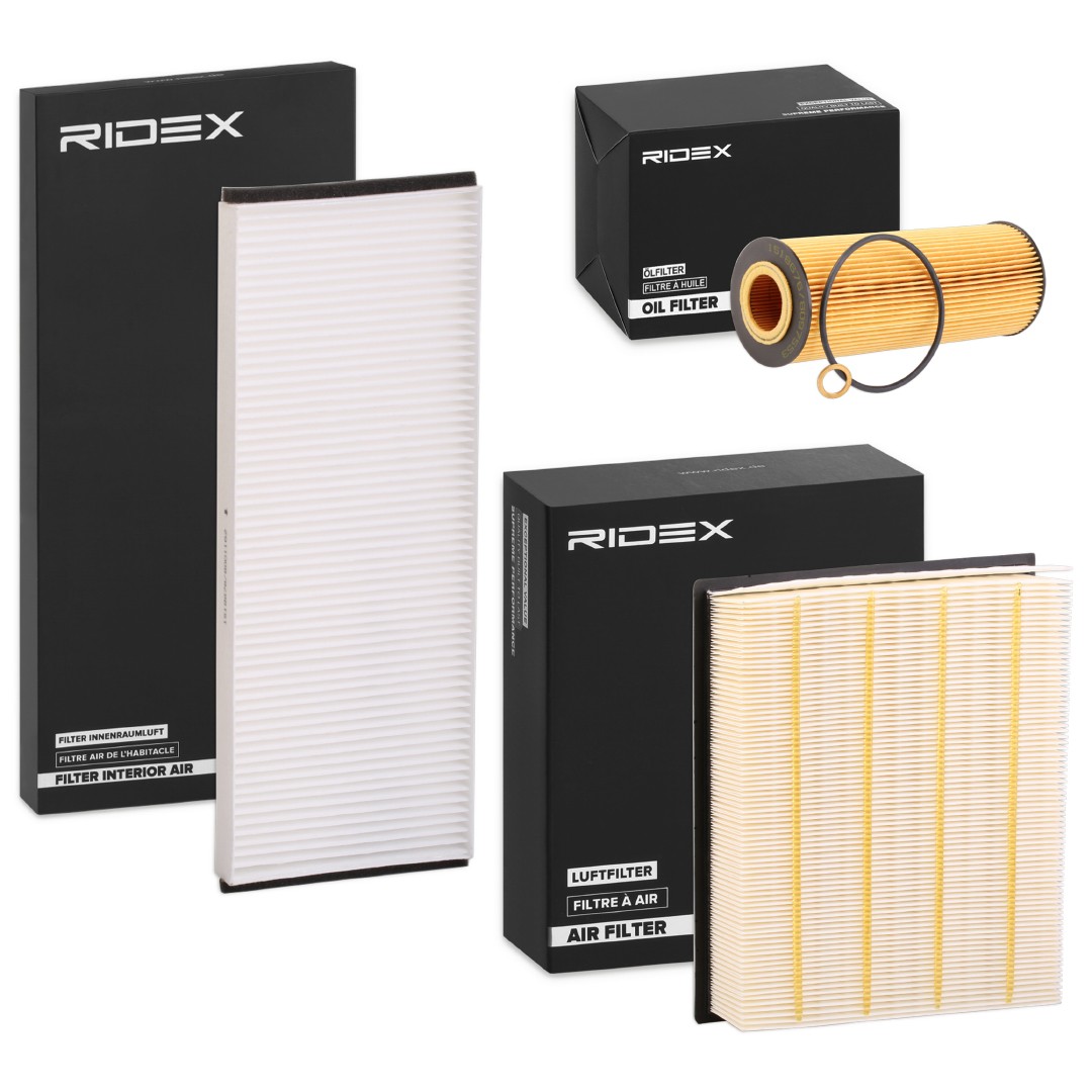 RIDEX Filter kit Article number: 4055F3775 cheaply