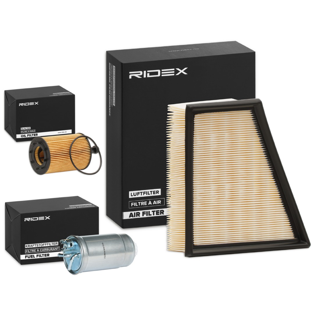 RIDEX Filter kit Varenummer: 4055F7508 billige