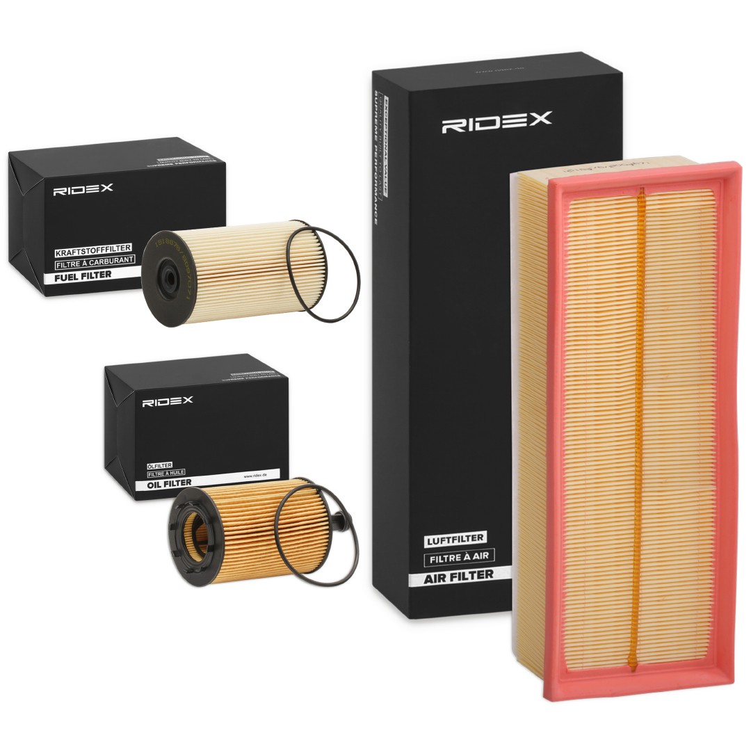 RIDEX Filter kit Article number: 4055F7528 cheaply
