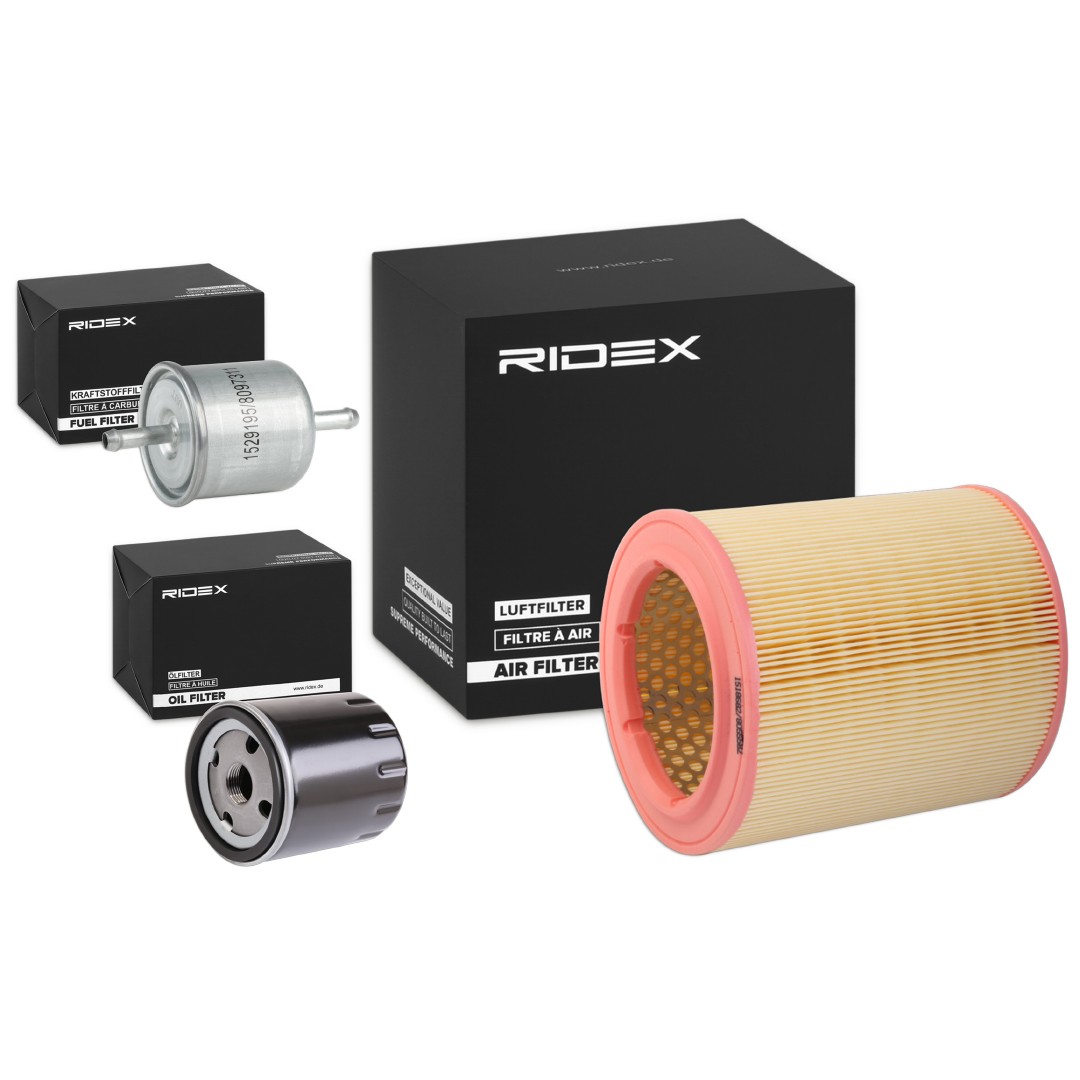 RIDEX Filter kit Article number: 4055F7637 cheaply