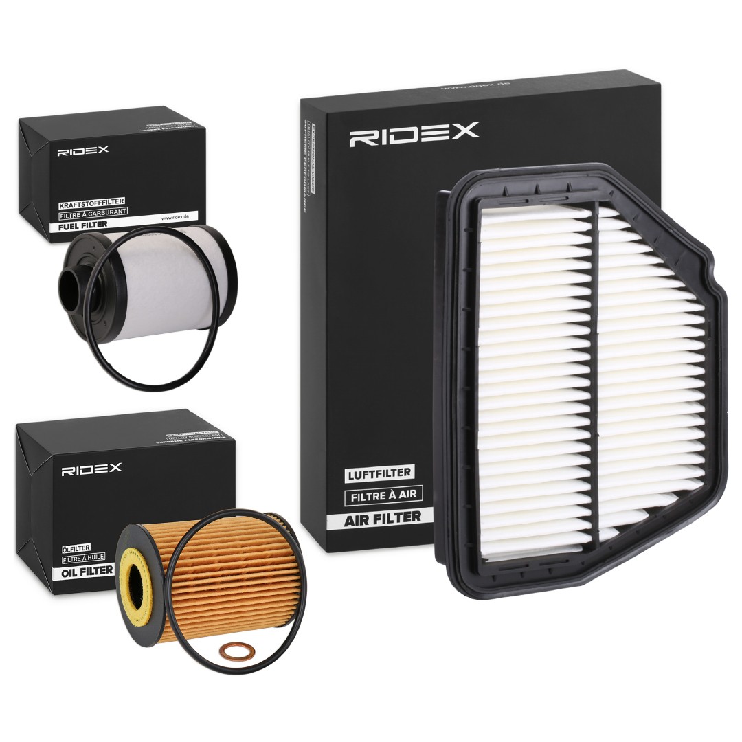 RIDEX Filter kit Article number: 4055F8615 cheaply
