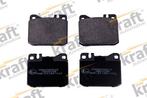 KRAFT Brake pad set Article number: 6000010 cheaply