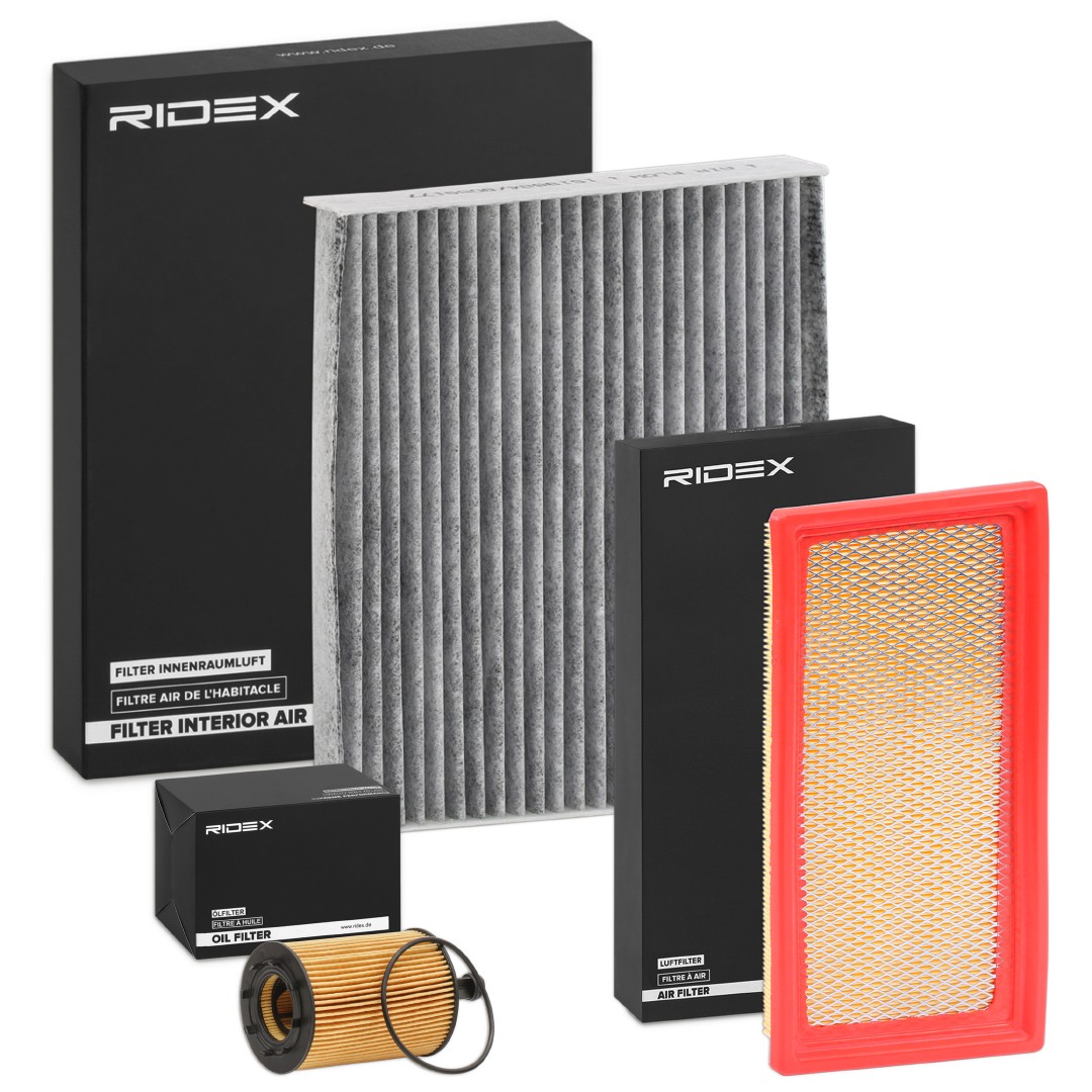 RIDEX Filter-komplekt Artikli number: 4055F19496 soodsalt