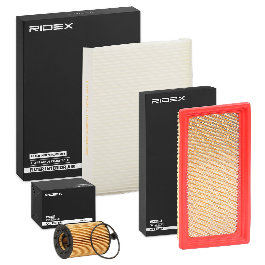 RIDEX Filter-komplekt Artikli number: 4055F19497 soodsalt