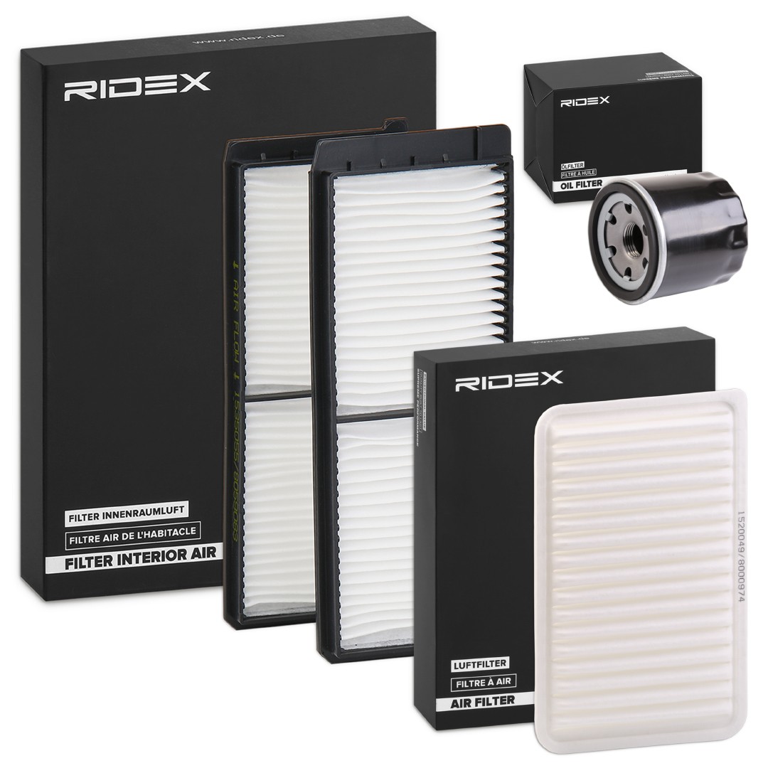 RIDEX Filter kit Article number: 4055F19927 cheaply