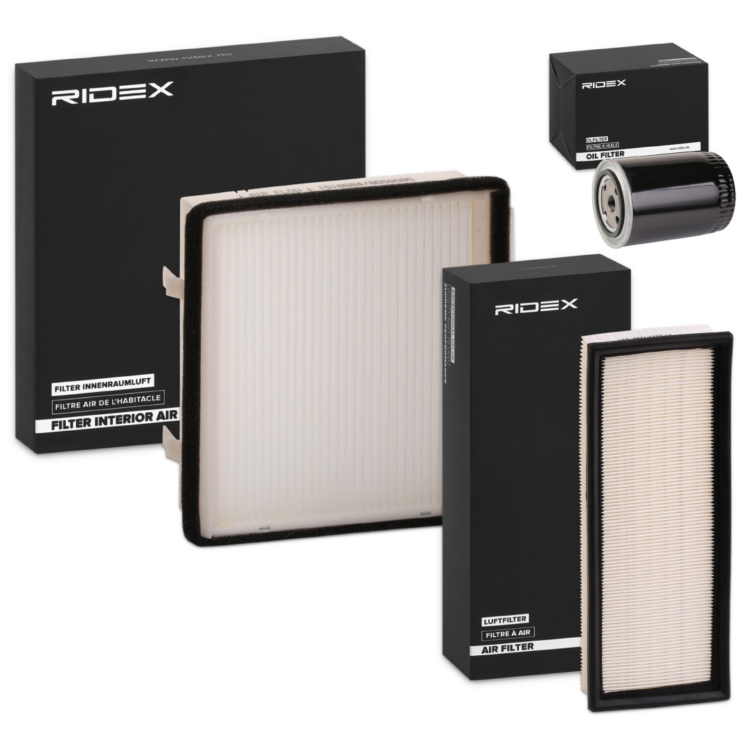 RIDEX Filter kit Varenummer: 4055F19953 billige