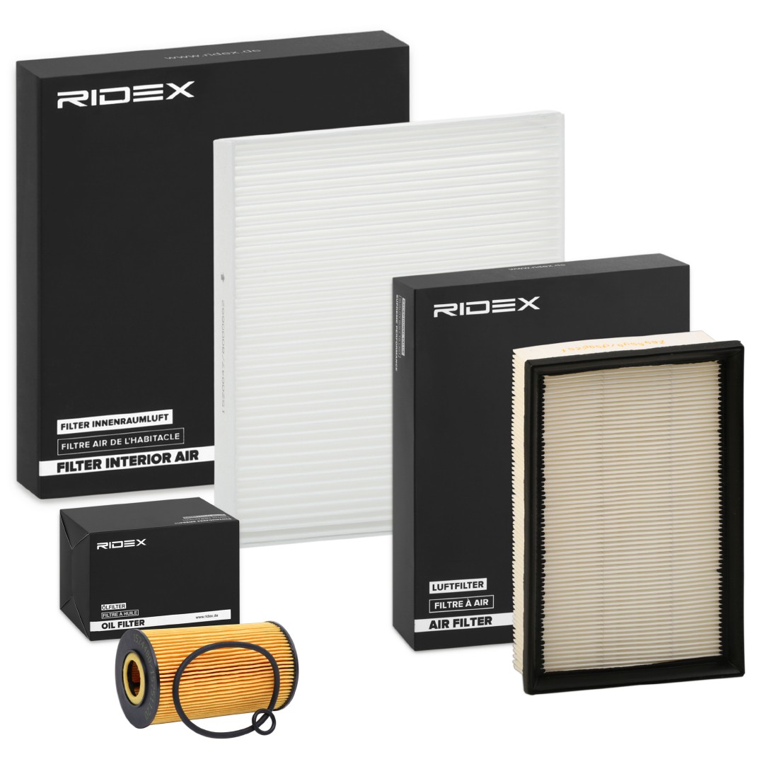 RIDEX Filter kit Article number: 4055F20572 cheaply