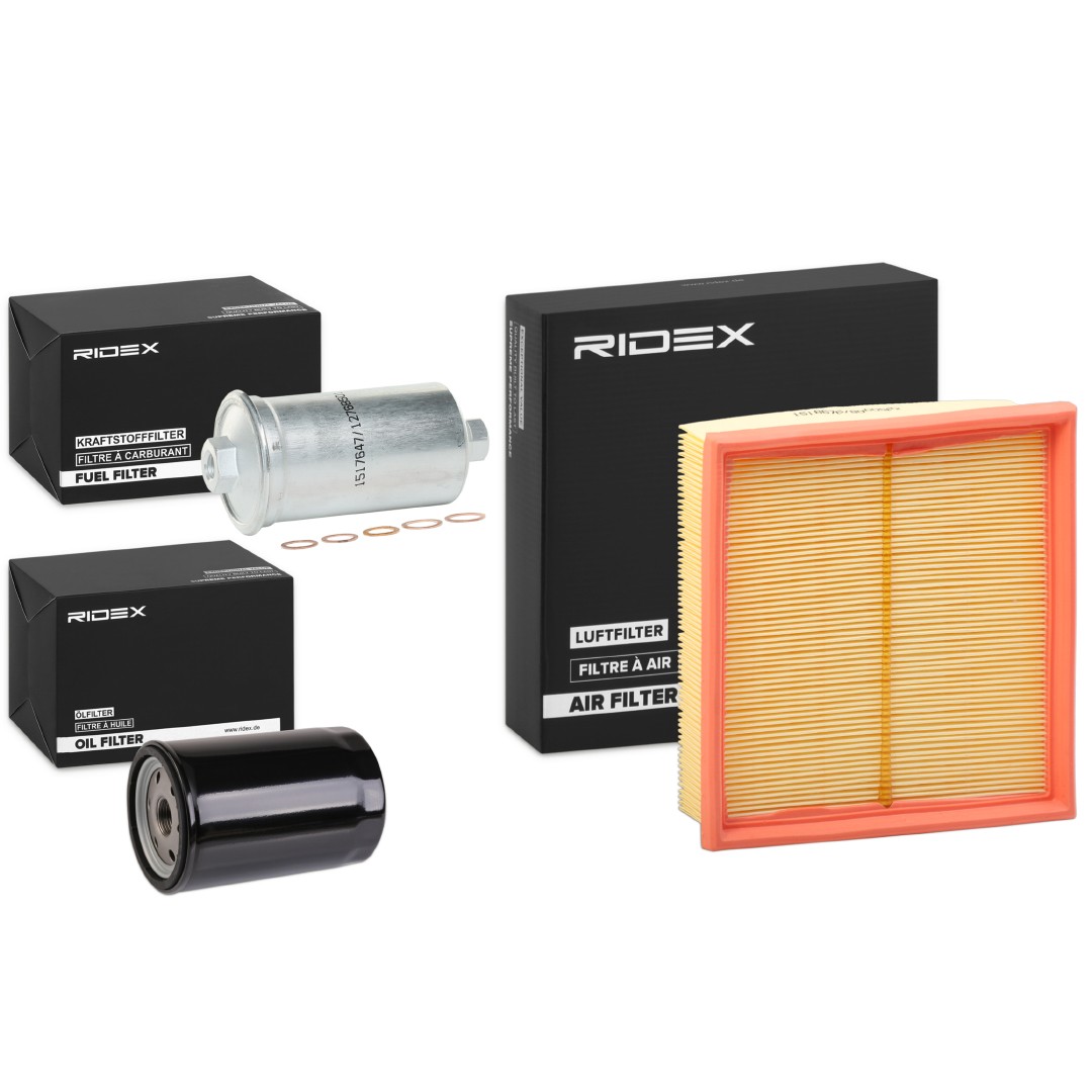 RIDEX Filter kit Article number: 4055F22750 cheaply