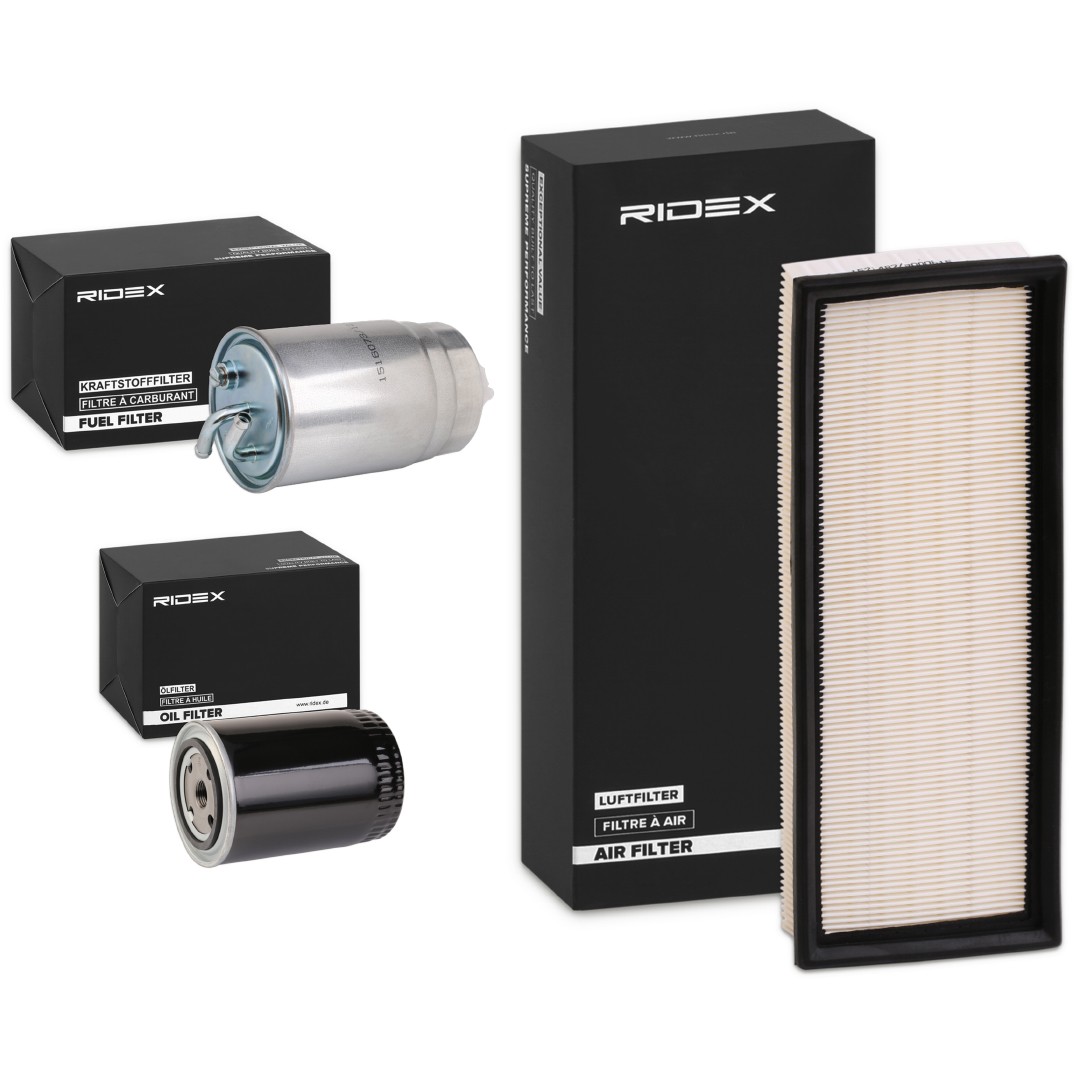 RIDEX Filter kit Varenummer: 4055F22989 billige