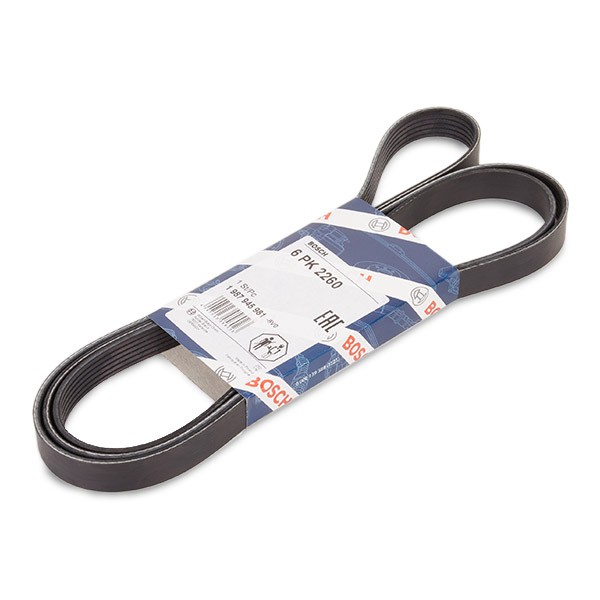 BOSCH Serpentine belt Article number: 1 987 945 981 cheaply