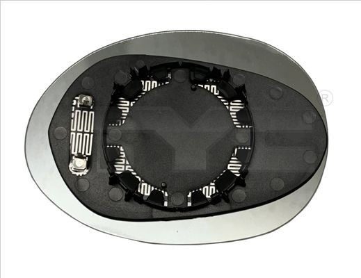TYC Mirror Glass, outside mirror Article number: 322-0009-1 cheaply
