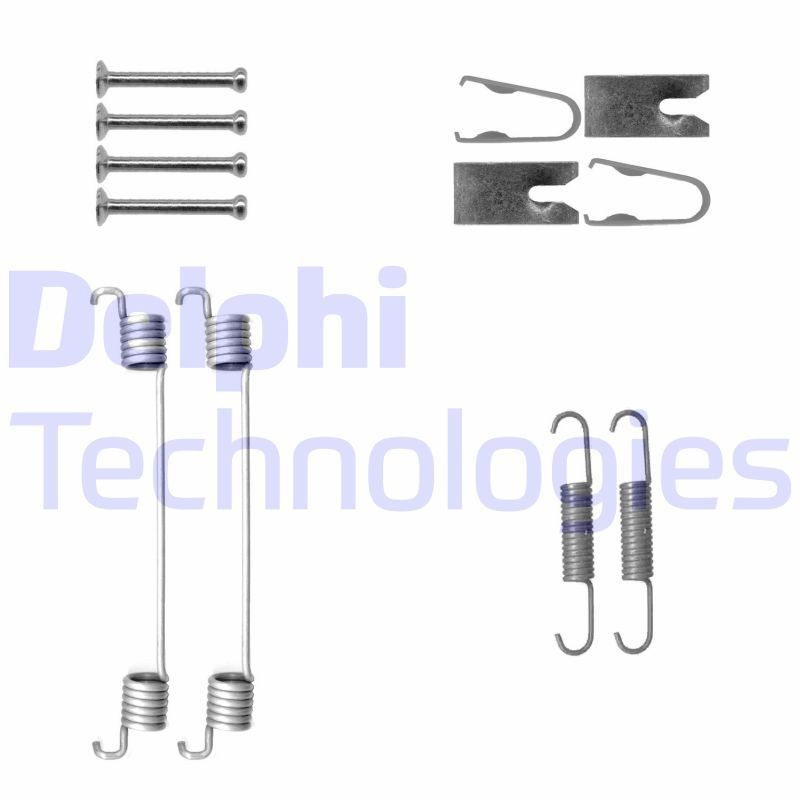 DELPHI LY1431 Accessory Kit, brake shoes MODUS 1.2 75 PS Petrol