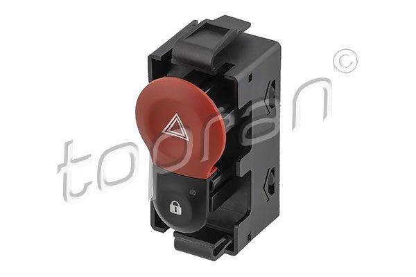 TOPRAN 702 299 Hazard Light Switch KANGOO 1.5 dCi 90 (FW0G, FW05, FW08, FW11) 90 PS Diesel