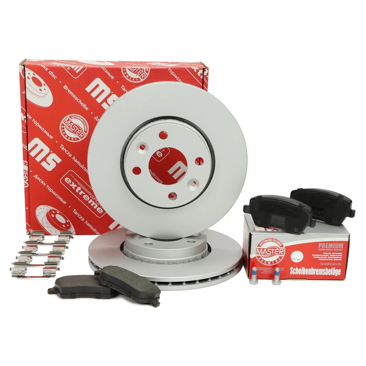 MASTER-SPORT Brake discs and pads set Article number: 202202700 cheaply