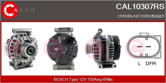 CASCO CRG70002AS EGR-jahuti PARTNER 1.6 HDi 75 HP Diisel 2013