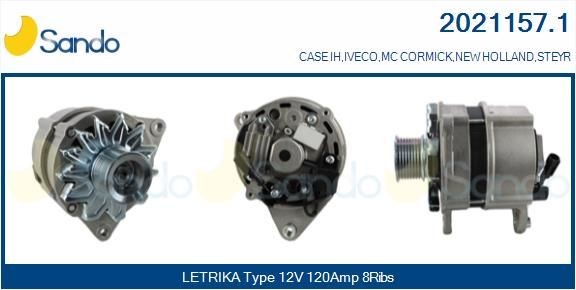 SANDO SRG72011.1 Ψυγείο EGR C5 2.0 HDi 140 PS Πετρέλαιο 2017