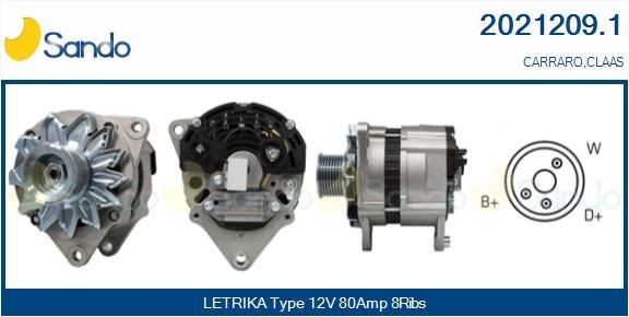 SANDO SRG74007.0 EGR cooler LYBRA 1.9 JTD (839.AXI1A, 839.AXN1A, 839.CXL1A) 116 PS Diesel 2005