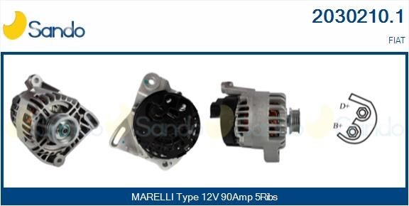 SANDO EGR valve Article number: SVG73050.1 cheaply