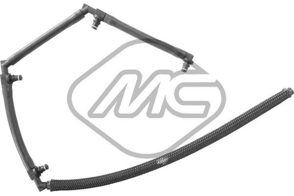 Metalcaucho 92196 Hose, fuel overflow DISPATCH 2.0 HDi 136 PS Diesel 2016