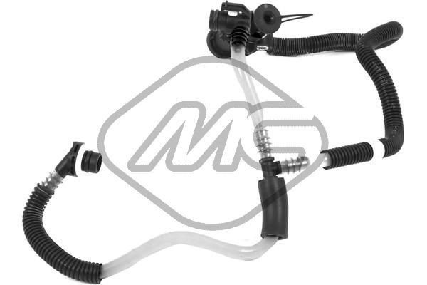 Metalcaucho 92205 Hose, fuel overflow C-Class C 270 CDI 2.7 (203.216) 170 PS Diesel 2007
