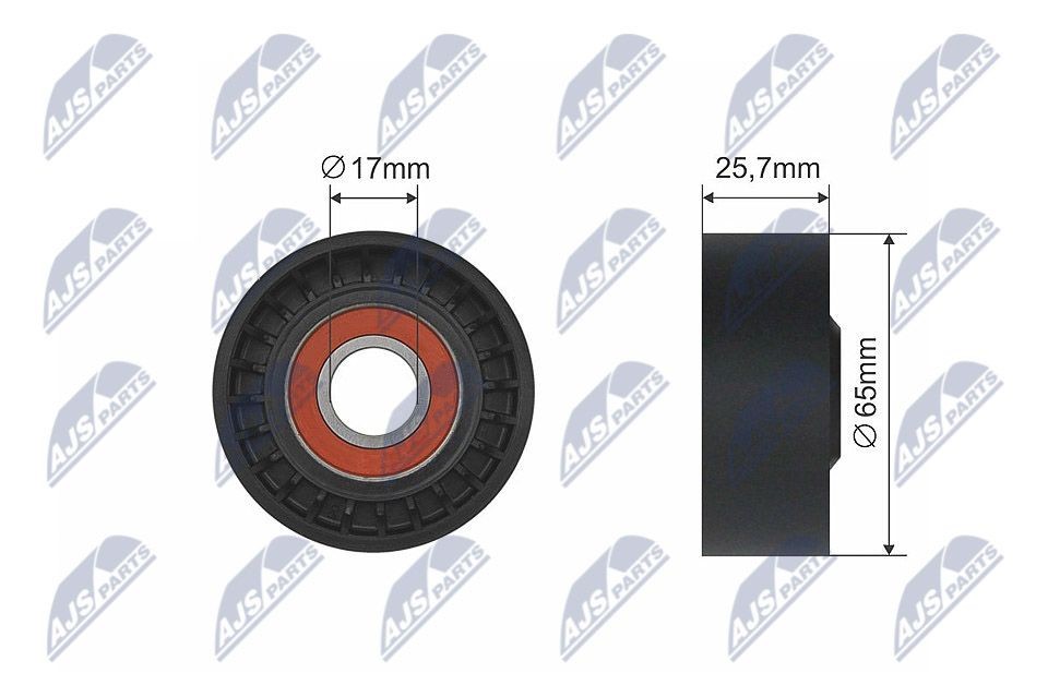 NTY Tensioner pulley Article number: RNK-FR-011 cheaply