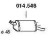 PEDOL Rear silencer Article number: 014.548 cheaply