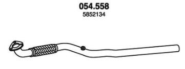 PEDOL Exhaust Pipe Article number: 054.558 cheaply
