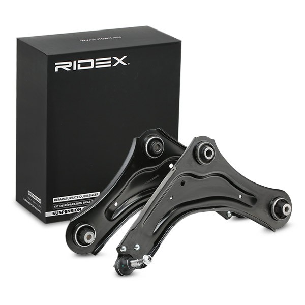 RIDEX 772S0612 Repsæt hjulophæng LAGUNA 2.0 dCi (KT0M, KT0N, KT0S, KT19, KT1F) 173 HK Diesel 2015