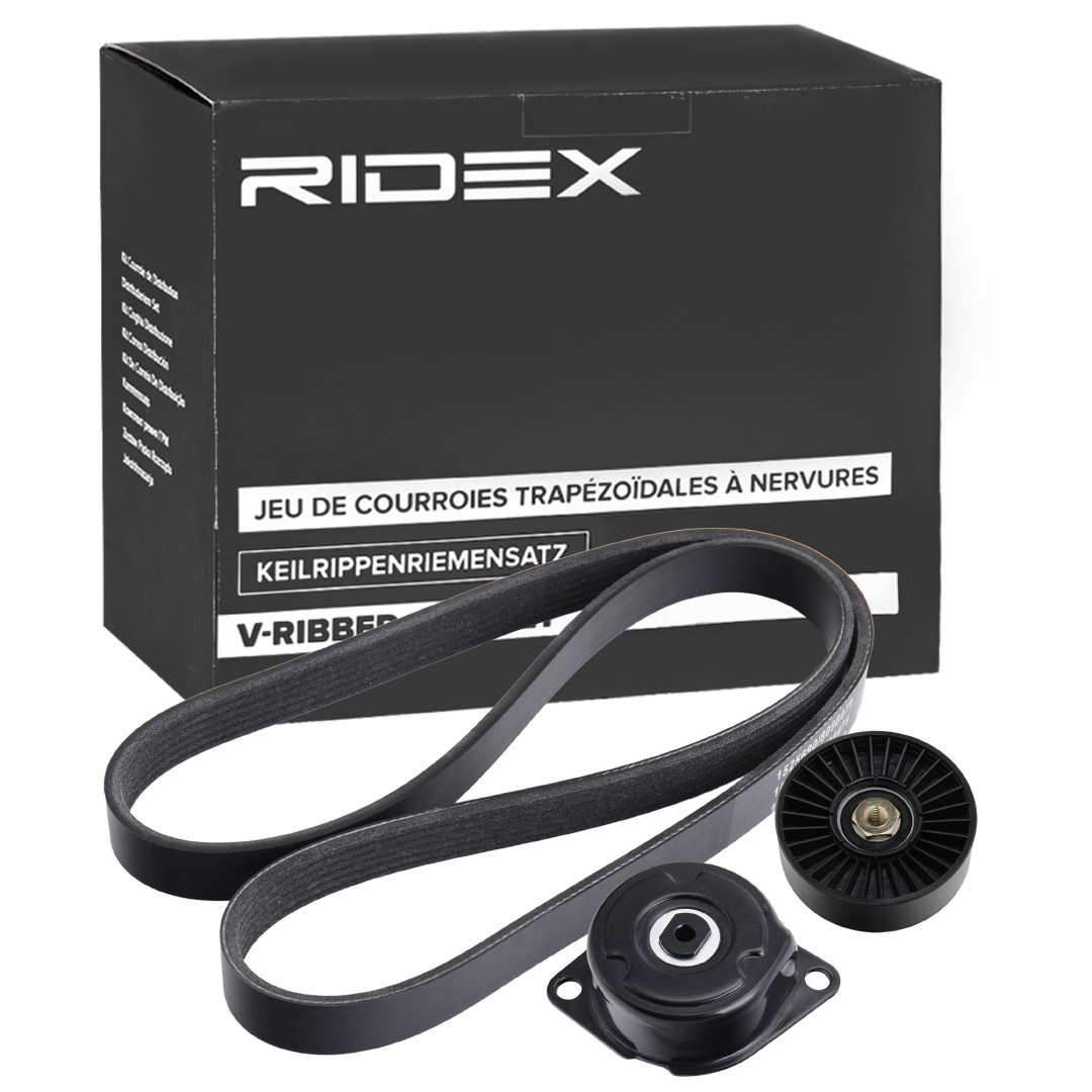 RIDEX V-Ribbed Belt Set Article number: 542R0753 cheaply