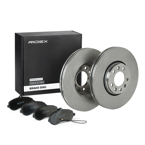 RIDEX Brake discs and pads set Article number: 3405B0882 cheaply