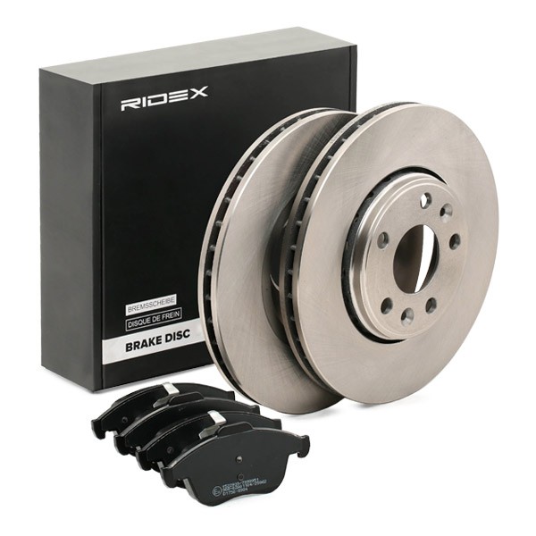 RIDEX Brake discs and pads set Article number: 3405B0940 cheaply