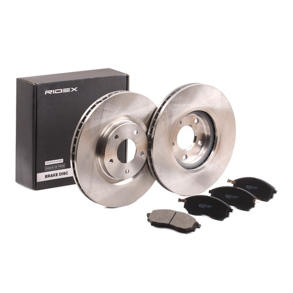 RIDEX Brake discs and pads set Article number: 3405B1008 cheaply