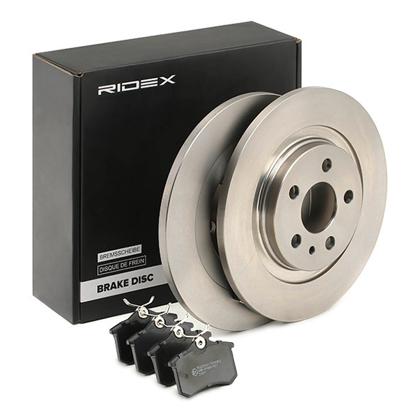 RIDEX Brake discs and pads set Article number: 3405B1021 cheaply