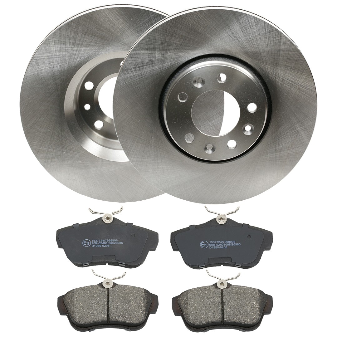 RIDEX Brake discs and pads set Article number: 3405B1066 cheaply