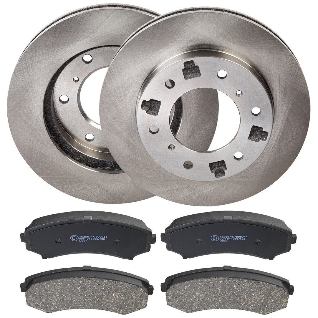 RIDEX Brake discs and pads set Article number: 3405B1163 cheaply