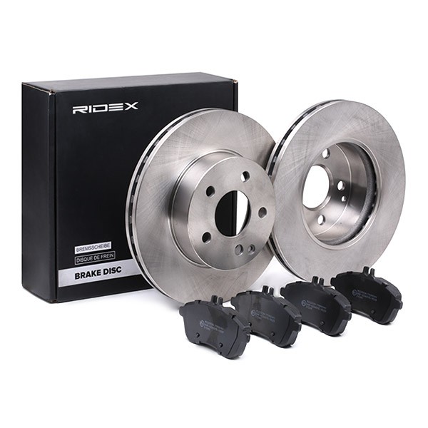 RIDEX Brake discs and pads set Article number: 3405B1170 cheaply