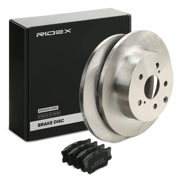 RIDEX Brake discs and pads set Article number: 3405B1294 cheaply